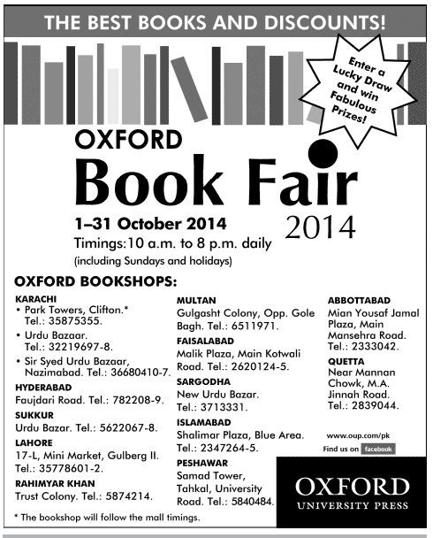 OXFORD Book Fair 2014