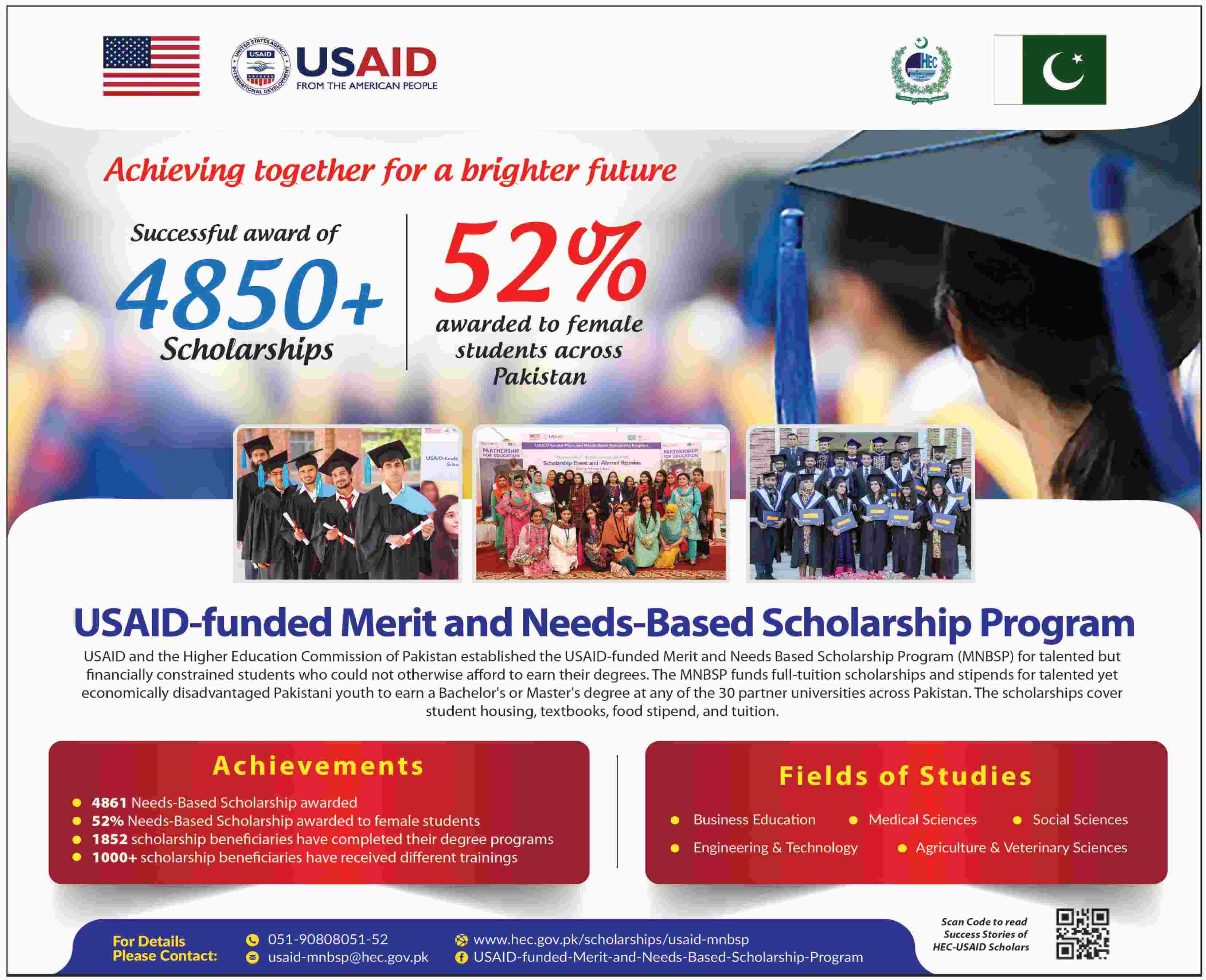 USAID-funded Merit and Needs-Based Scholarship Program