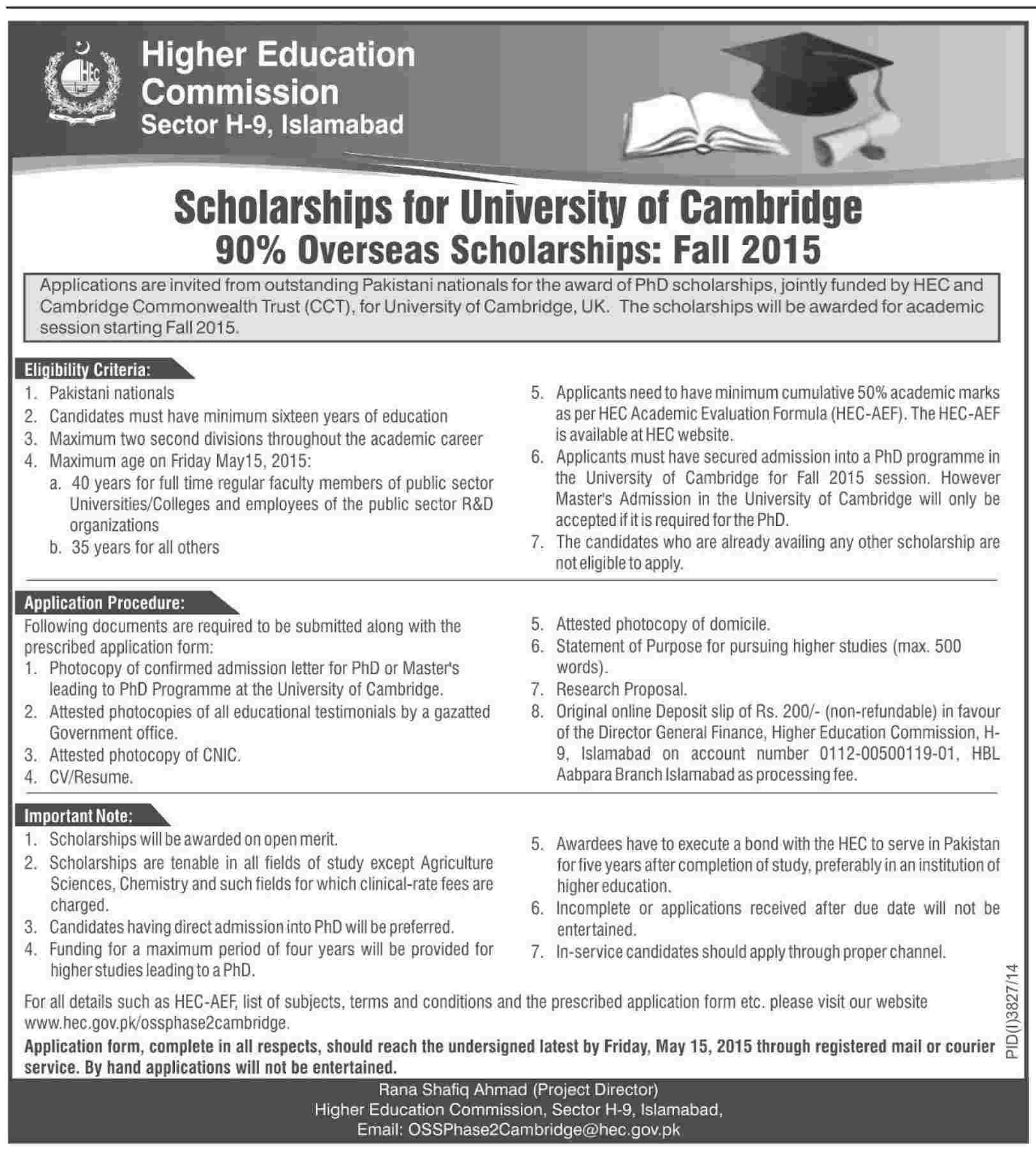 CMEEF Scholarship Program - Fully Funded PhD/Dphil Scholarships in Top 100 Universities of the World