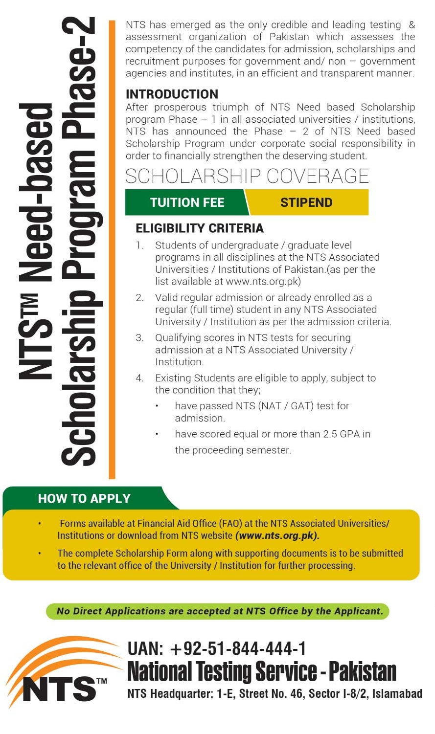 Australia Awards Scholarships in Pakistan Commencing in January, 2018